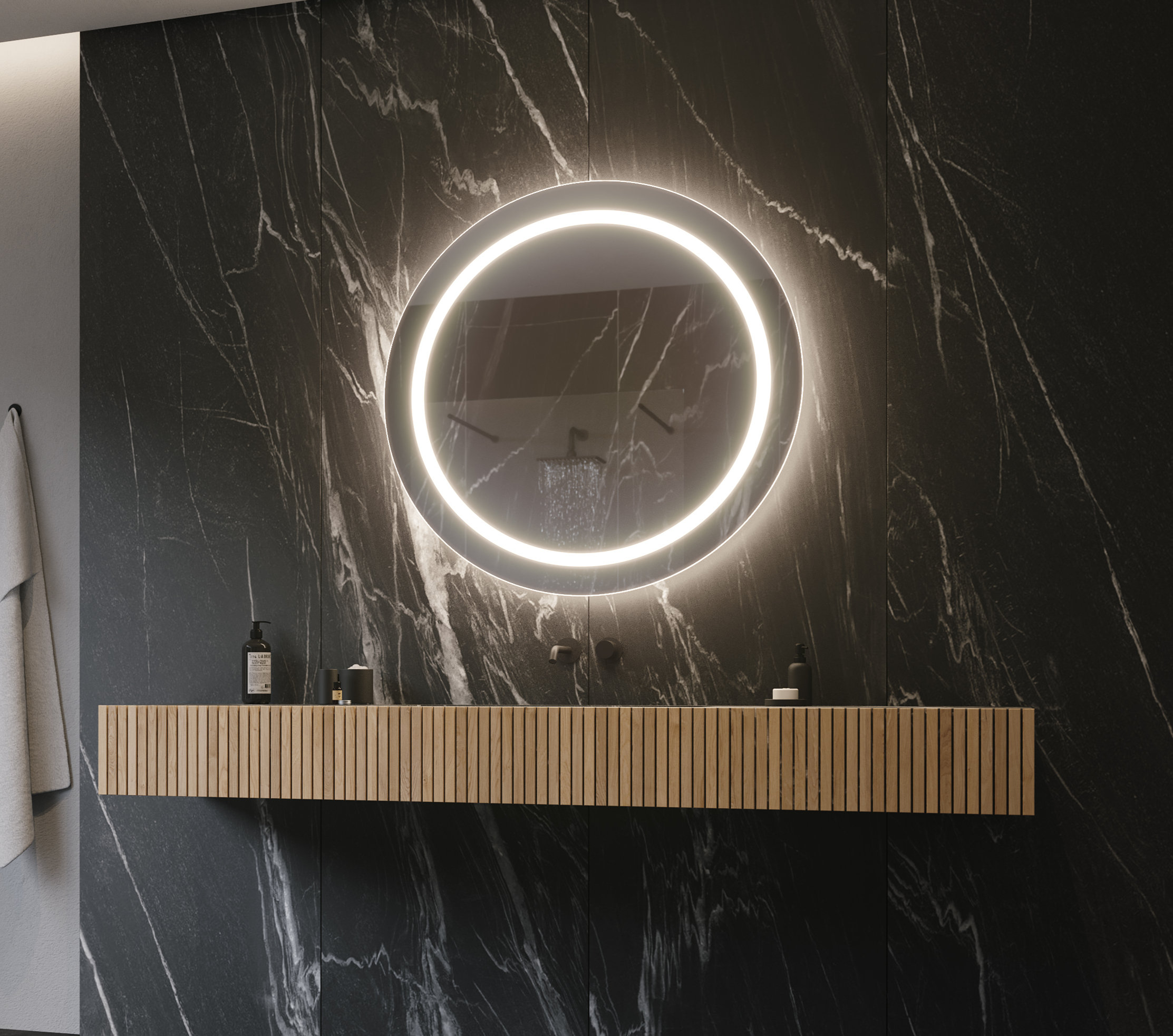 Paris Mirror Harmony Illuminated Bathroom / Vanity Wall Mirror Wayfair