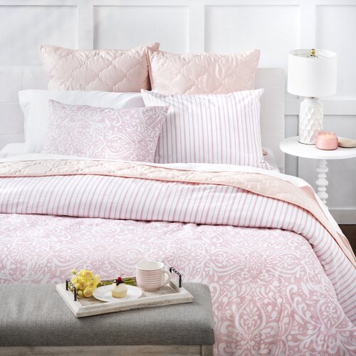 Martha Stewart Avery Medallion 3-piece Comforter Set & Reviews 