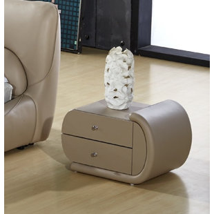 Mamie 2 Drawer Right Nightstand by Orren Ellis
