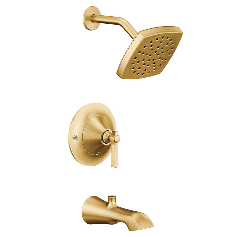 Moen Flara Eco Pressure Balanced Tub And Shower Faucet With Posi