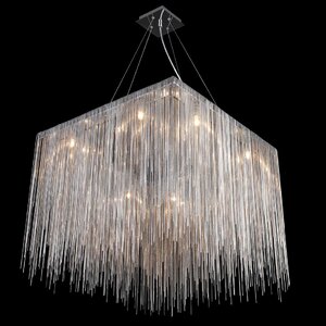 Ahart 8-Light Waterfall Chandelier