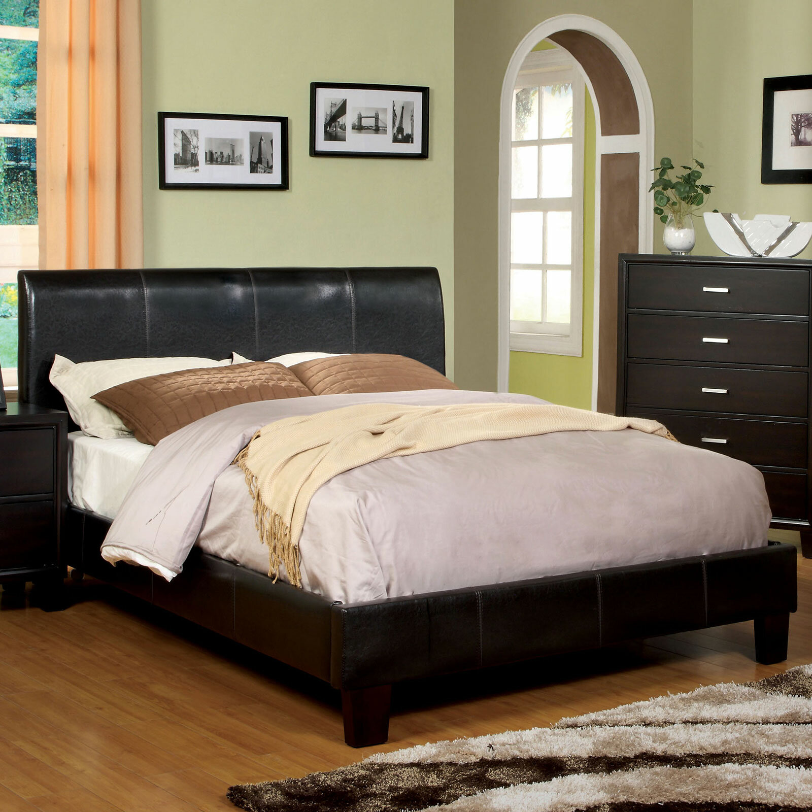 Ebern Designs Rosana Upholstered Bed & Reviews | Wayfair