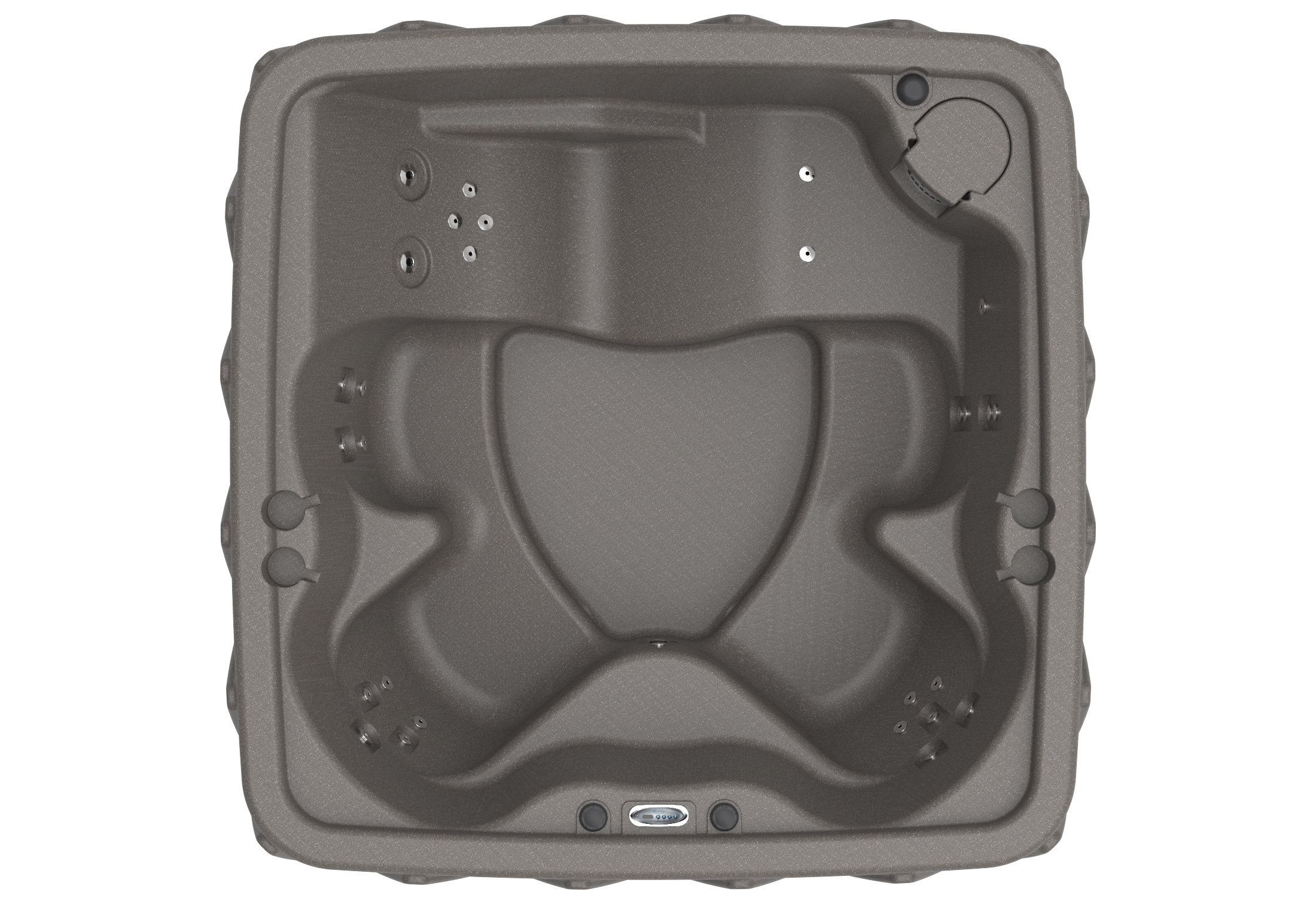 Aquarest Spas, Powered By Jacuzzi® Pumps 5 Person 29 Jet Square