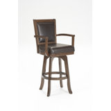 Kilkenny Bar & Counter Swivel Stool by Darby Home Co