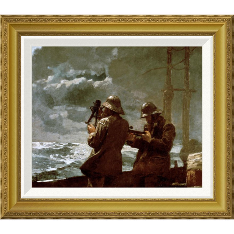 Vault W Artwork Eight Bells By Winslow Homer Picture Frame Print On Canvas Wayfair