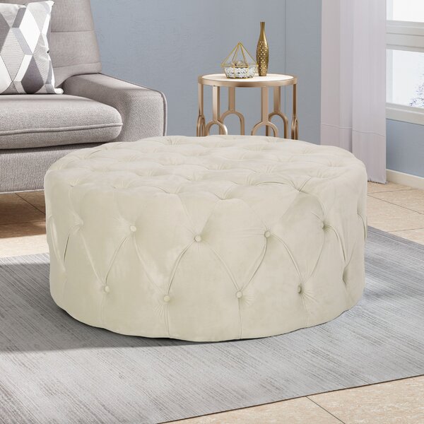 Latitude Run® Upholstered Ottoman & Reviews | Wayfair