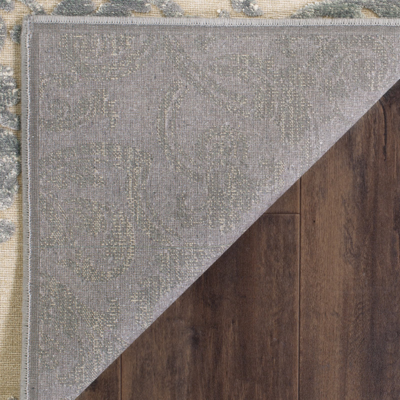 Safavieh Teppich Harlow in Grau/Elfenbein & Bewertungen | Wayfair.de