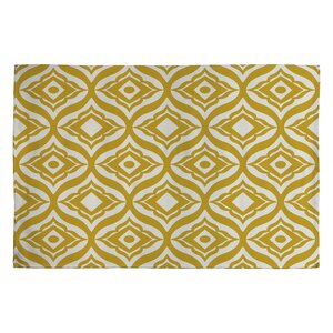 Heather Dutton Yellow Geometric Area Rug