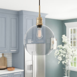 Go to store & view more images Velia 1-Light Globe Pendant by Wrought Studio