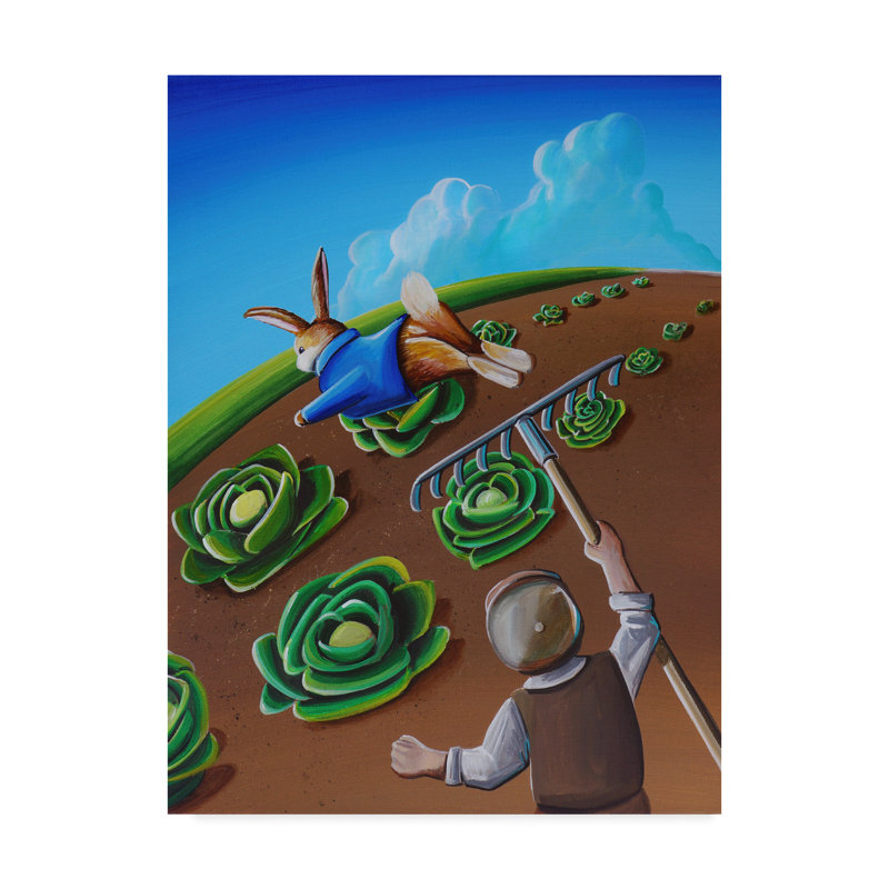 Winston Porter Peter Rabbit 5 Acrylic Painting Print On Wrapped