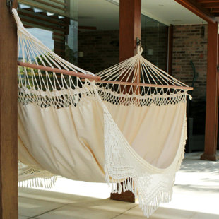 Go to store & view more images Novica Fair Trade Portable 'Tropical Nature Outdoors or Backyard Hand Woven Brazilian Cotton Tree Hammock