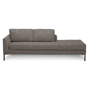 Small Loveseat With Chaise Wayfair Paramount Chaise Lounge