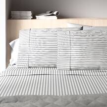 Details about   Burgundy Stripe Pillow Sheet Set 400 TC Percale Cotton With Extra Drop And Size 