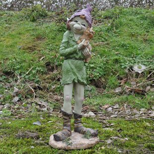 Chalker Extra Large Pixie Girl Statue By Happy Larry