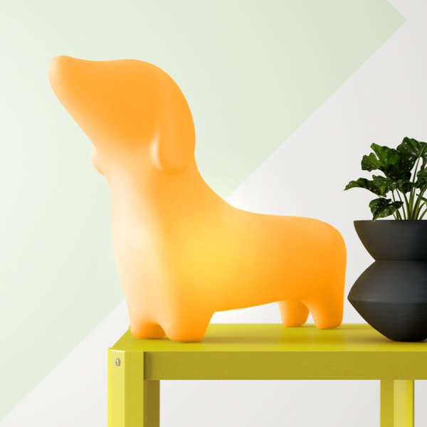 plastic dachshund figurine