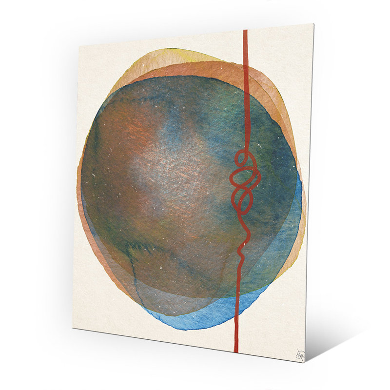 Click Wall Art Sun And Moon Watercolor Print Of Painting On