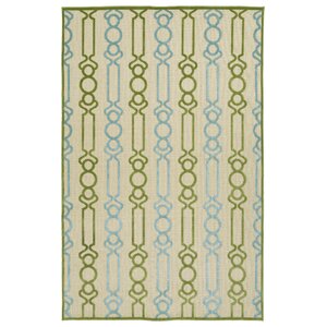 Domingues Green Indoor/Outdoor Area Rug