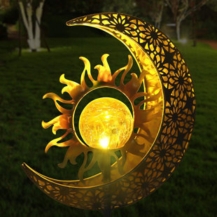 sun and moon solar lights