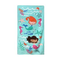 Beach Towel 100%  Cotton Hand or Kitchen Towel Brand New Details about   Mermaid Towel 