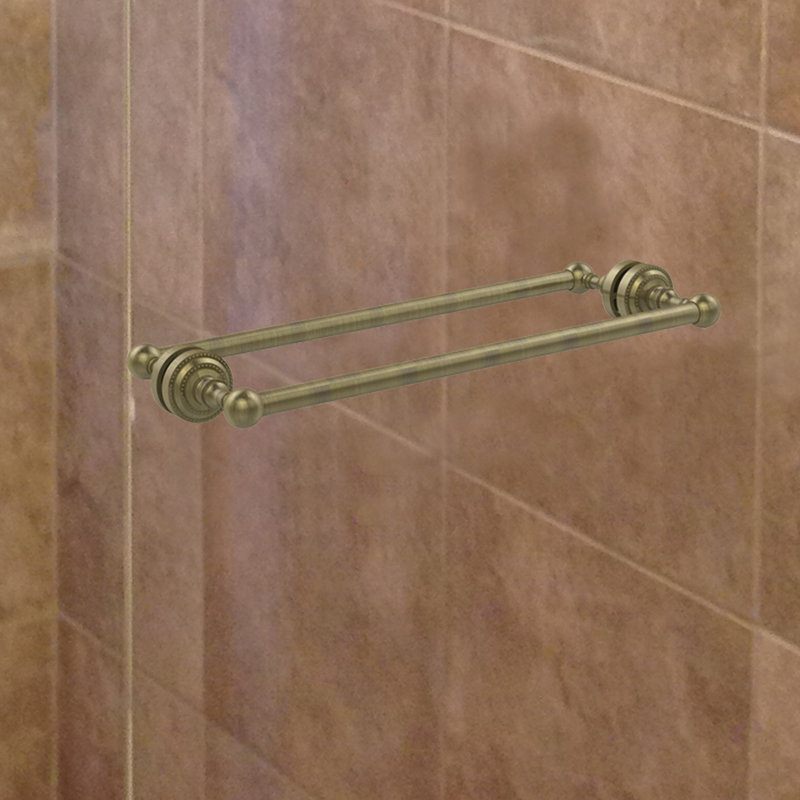 Winston Porter Reidar Back Shower Door Wall Mounted Towel Bar