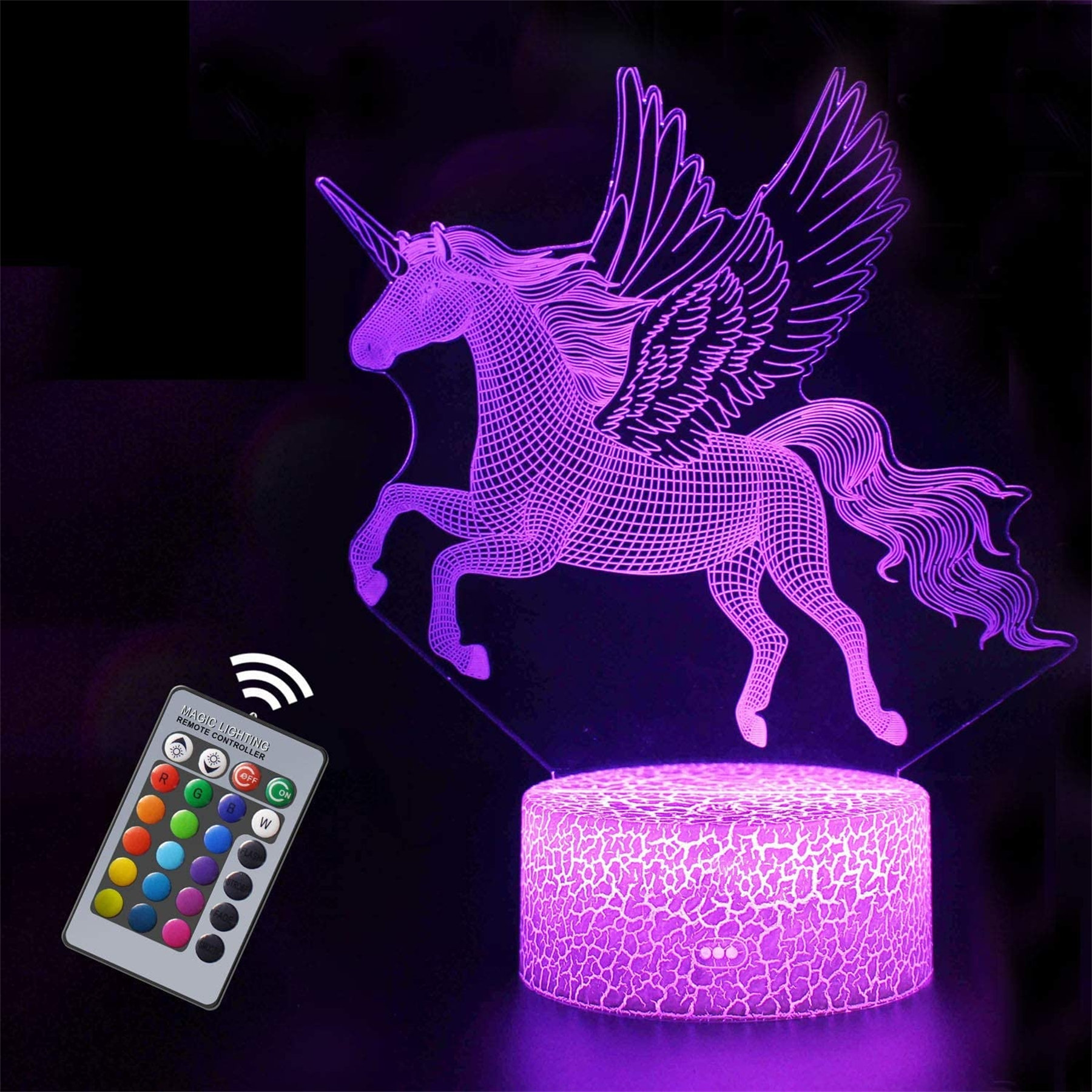 Unicorn Believe Unicorn LED Light Lighting Pink Unicorn light birthday christmas 