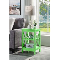 light green side table