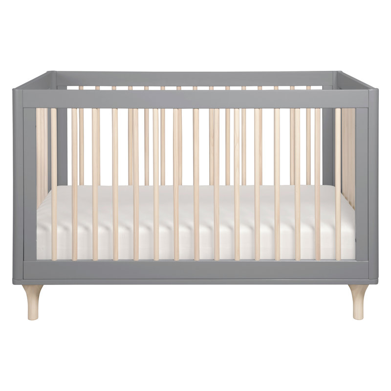 natural pine crib