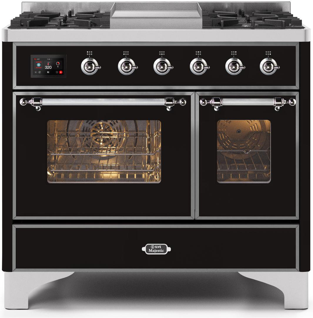 Ilve Majestic Ii 40 3 88 Cu Ft Freestanding Dual Fuel Range Cu Ft Freestanding Dual Fuel Range