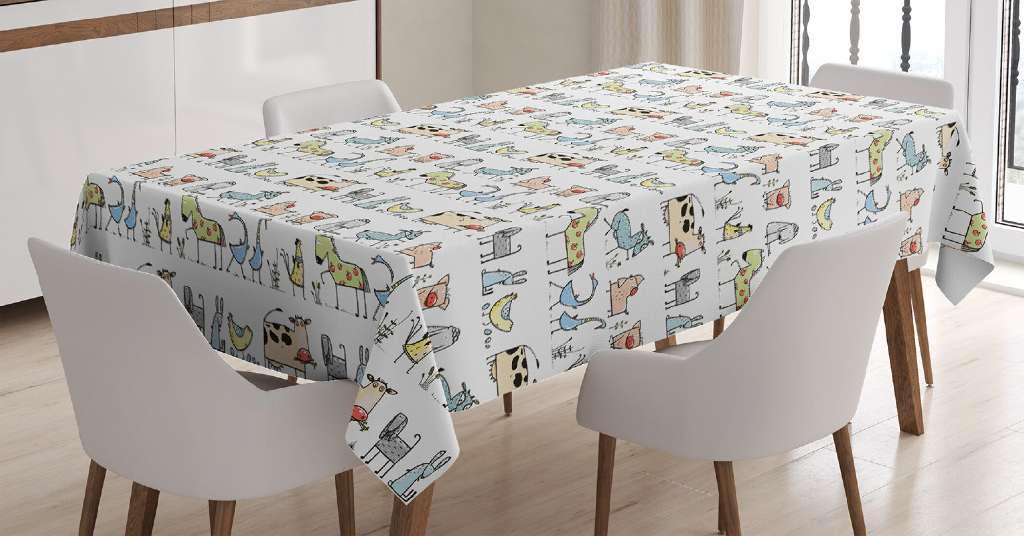 unique table cloths