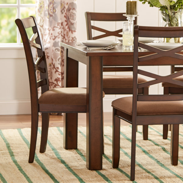 Three Posts Crossback 7 Piece Dining Set & Reviews Wayfair - Three Posts Crossback 7 Piece Dining Set & Reviews Wayfair