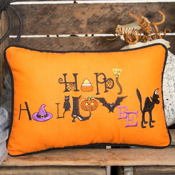 Happy Halloween Lumbar Pillow