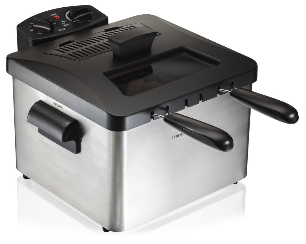 Hamilton Beach 2 84 Liter Triple Basket Deep Fryer Reviews Wayfair Default Name