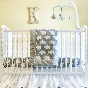 Lucille 6 Piece Crib Bedding Set