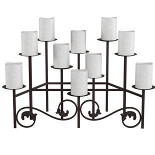 Candles Fireplace Candelabra Wayfair