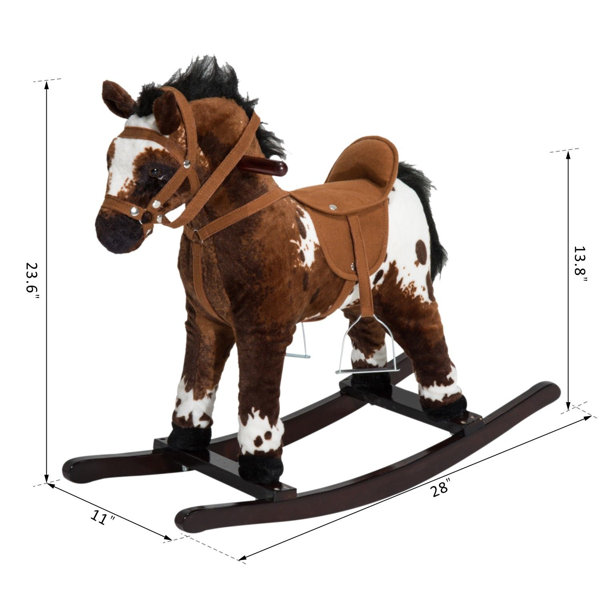 bed bath and table rocking horse