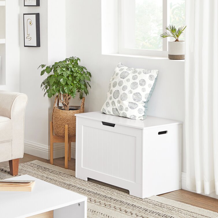 Charlton Home® Preciado Flip Top Storage Bench & Reviews | Wayfair