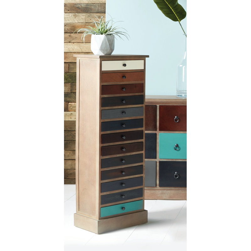 Bloomsbury Market Delanco 13 Drawer Chest Reviews Wayfair Co Uk