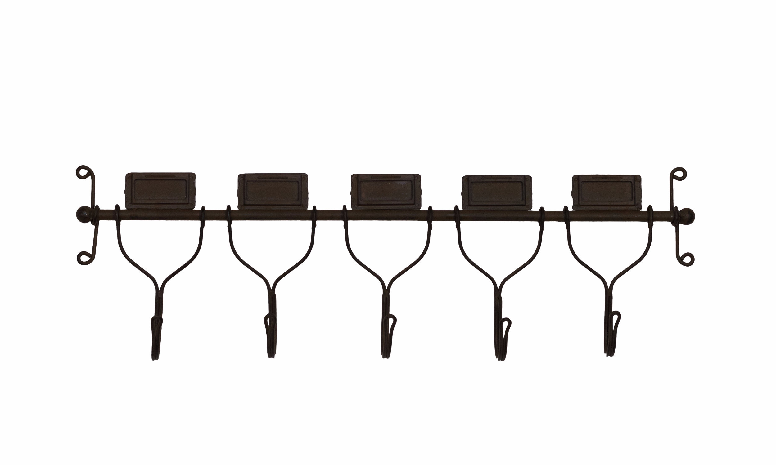 Loon Peak® Supekar 22'' Wide Metal Wall Mounted Coat Rack Wayfair