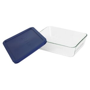 Storage 6-Cup Rectangular Dish with Cover