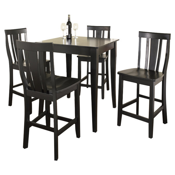 tall kitchen table and stools