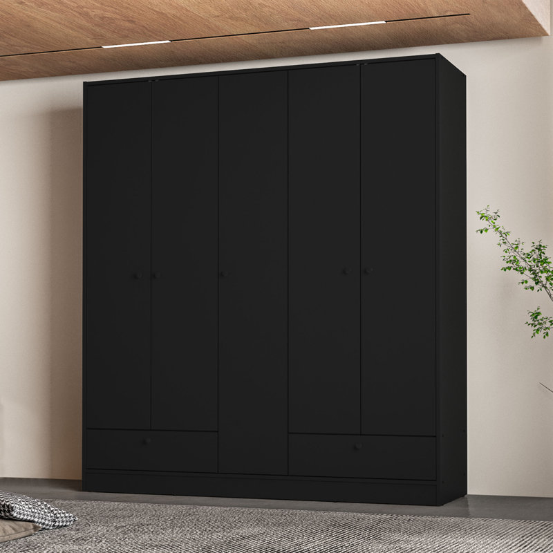 (incomplete) Akain Armoire Color: Black