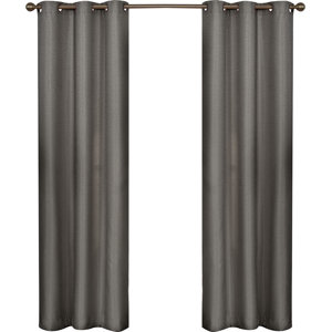 Glasford Solid Blackout Thermal Grommet Single Curtain Panel