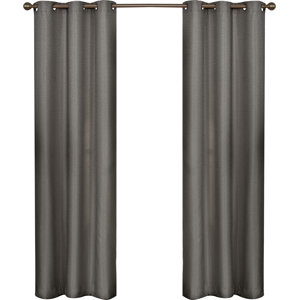 Glasford Solid Blackout Thermal Grommet Single Curtain Panel