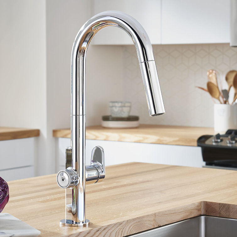 Beale Pull Down Touch Single Handle Kitchen Faucet