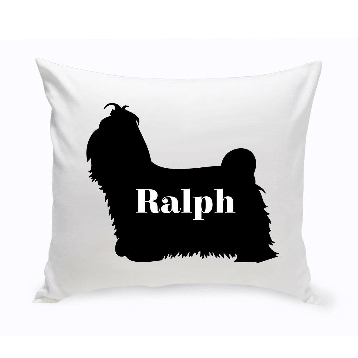 Jds Personalized Gifts Personalized Shih Tzu Silhouette Throw