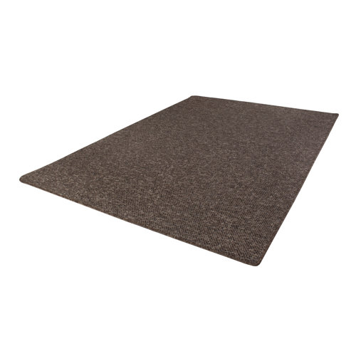 Ostia Tufted Dark Brown Rug Andiamo Size: Runner 67cm x 180cm