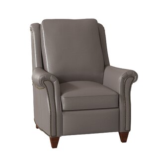 Reinsman Leather Power Manual Recliner By Bradington-Young