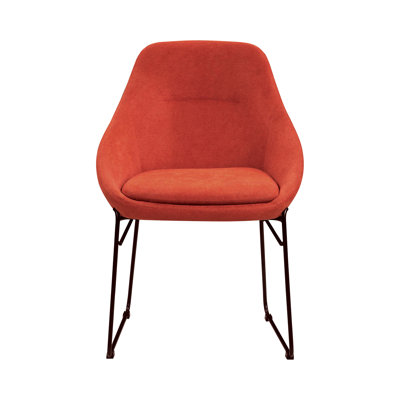 Dash Upholstered Dining Chair Persimmon Decor+