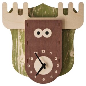 Moose Wall Clock