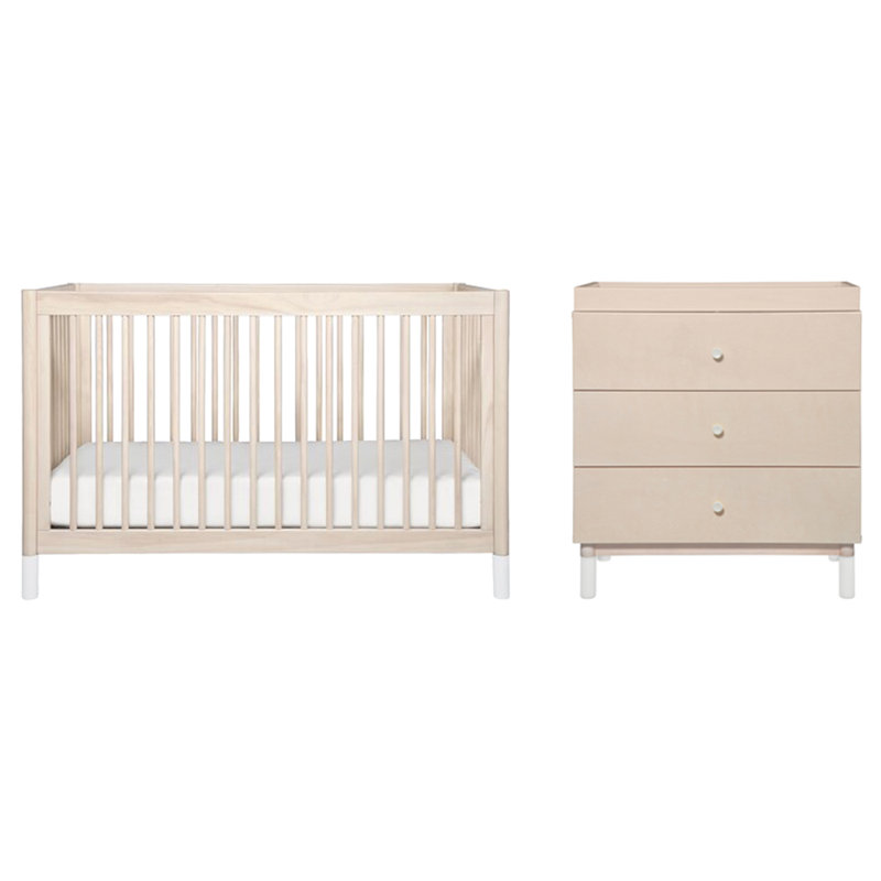 mamas and papas 2 piece nursery furniture set